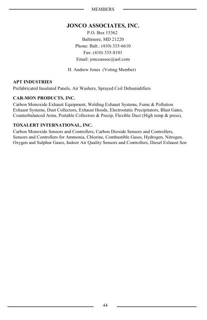 pages 1-4A - Mechanical Equipment Manufacturers Representatives ...