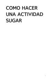 COMO HACER UNA ACTIVIDAD SUGAR - FLOSS Manuals