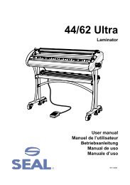 44/62 Ultra Laminator - SEAL Graphics