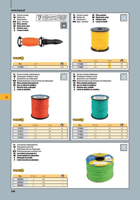 Catalog VOREL 2012 - Ianuarie - Magazinulcuscule.ro