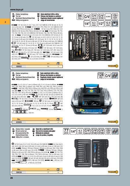 Catalog VOREL 2012 - Ianuarie - Magazinulcuscule.ro