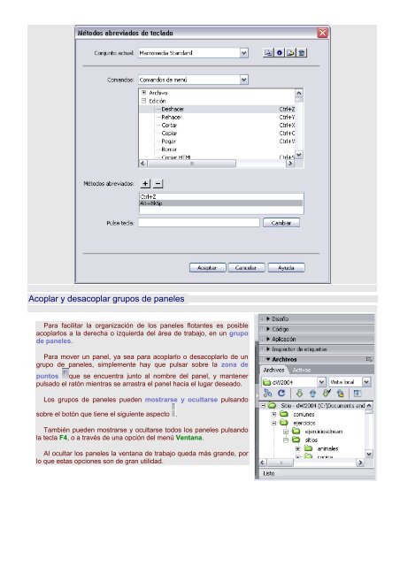 el tutorial de Dreamweaver