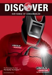 View Catalogue - Lincoln Electric