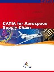 CATIA for Aerospace Supply Chain brochure - PLM