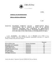 Scarica il documento - Città di Ivrea