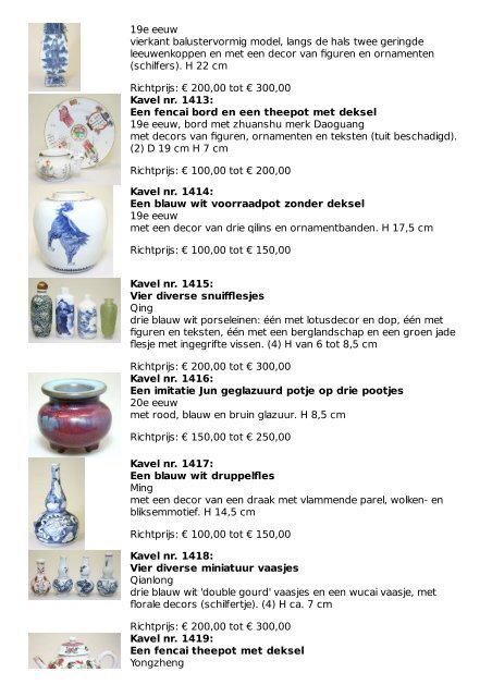 Download Chinees porselein en aardewerk catalogus (PDF)