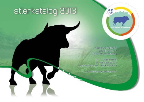 Stierkatalog 2013 PDF-Dokument: 4,5 MB