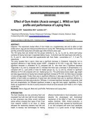 Effect of Gum Arabic (Acacia senegal, L. Willd) on lipid - M.elewa.org ...