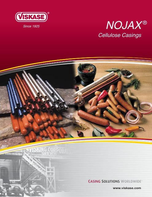 NOJAX® Cellulose Casings - Viskase
