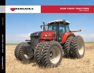 Row CRop TRaCToRs - Versatile