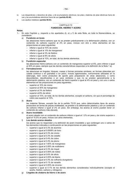 notas explicativas de la cuarta enmiend - Intranet