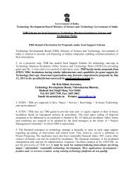 Call for Proposal - NSTEDB