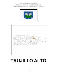 Trujillo Alto - Elecciones Generales 2004