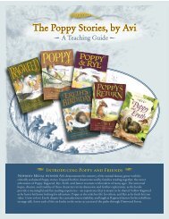 The Poppy Stories, by Avi - HarperCollins Publishers