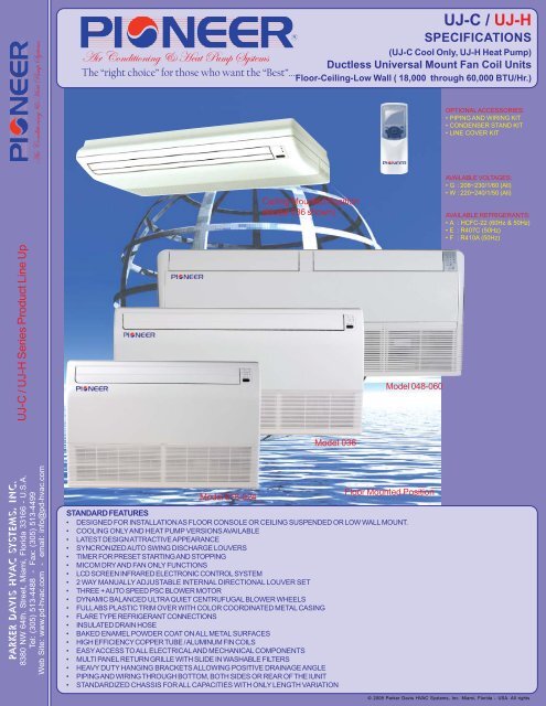 Uj C Uj H Parker Davis Hvac