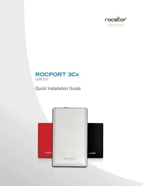 Rocstar Flight User Guide.pdf Quick Installation Guide - Rocstor