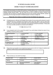 survey form. 70.51 Kb (pdf) - St Peter's College