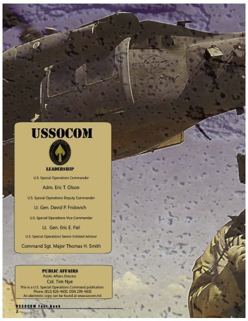 USSOCOM Fact Book - United States Special Operations Command
