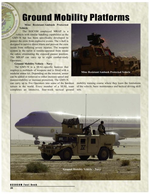 USSOCOM Fact Book - United States Special Operations Command