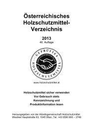 Holzschutzmittelverzeichnis 2013
