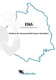 Projektbeskrivning ENA - Teknikens Hus