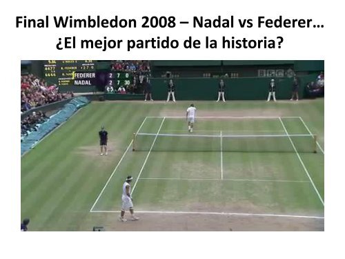Tema 1. Historia del tenis 2013 - Miguel Crespo