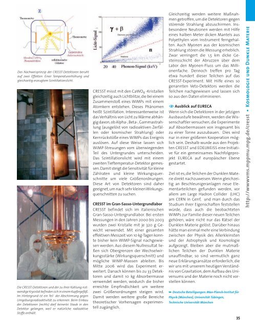 Kosmische Spurensuche - MPP Theory Group - Max-Planck ...