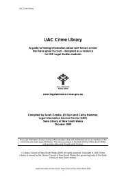 LIAC Crime Library - Resource Centre