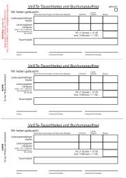 VeSTa-Tauschbeleg und Buchungsauftrag - Tauschring ...