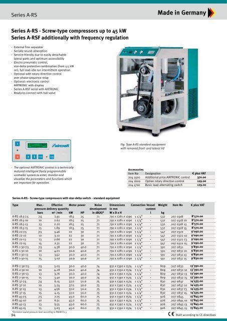 Screw-type compressors - DMK