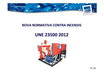 UNE 23500 2012