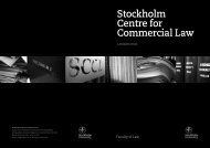 Download a presentation about SCCL - Stockholm Centre for ...