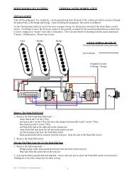 Burns Double Six 12 String Wiring Notes - Deaf Eddie