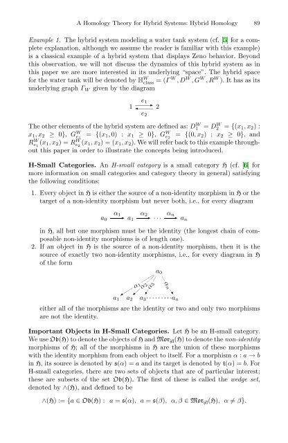 A Homology Theory for Hybrid Systems: Hybrid Homology - CiteSeerX