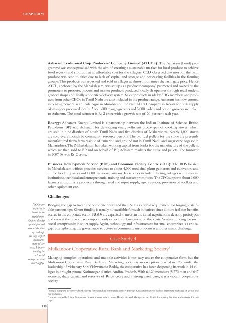 SOIL Report 2008 - ACCESS Development Services