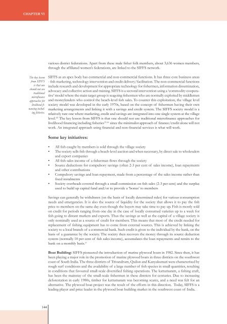 SOIL Report 2008 - ACCESS Development Services