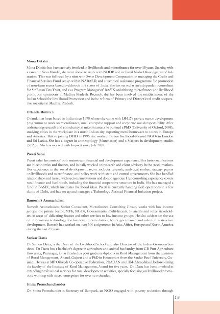 SOIL Report 2008 - ACCESS Development Services