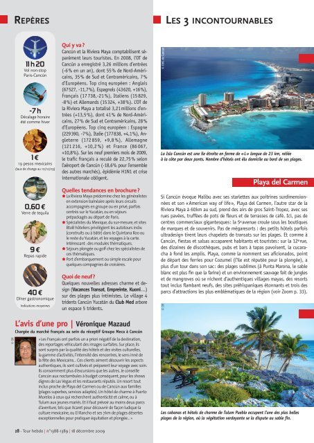 PDF :Mexique riviera Maya