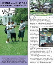 Gentilly Terrace Final - Preservation Resource Center