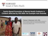 Presentation - Mental Health and Psychosocial Support Network
