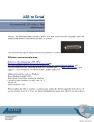 USB to Serial - Allen Datagraph