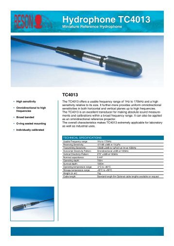 Hydrophone TC4013