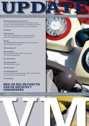 BNA: de rol eN fuNctie vAN de Architect verANdereN - VM Online