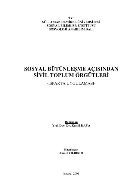 Download (1346Kb) - SÃ¼leyman Demirel Ãniversitesi