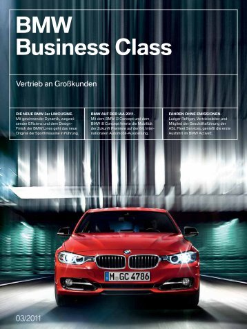 BMW Business Class - BMW Deutschland