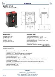 MBS AG (E)ASK 176.3 - Mbs-ag.com