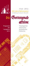 die Gottesgnad alleine - Evangelische Gemeinde Volberg-Forsbach ...