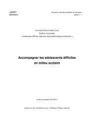 Accompagner les adolescents difficiles en milieu scolaire - Derpad