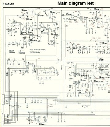 Icom IC-2100 Schematic diagram