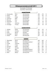DiÃ¶zesanmeisterschaft 2011 - DJK EichstÃ¤tt